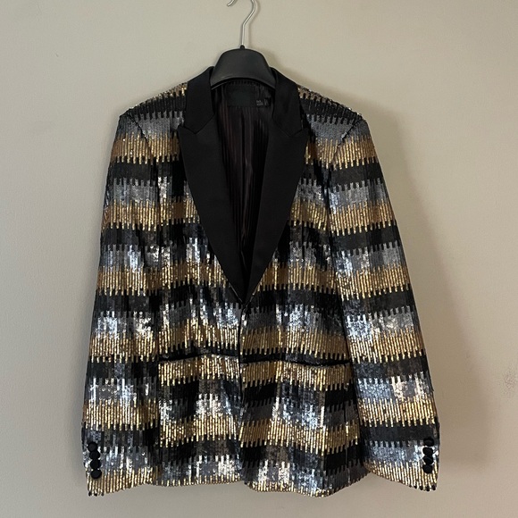ASOS Men’s Sequin Blazer - 40R - Picture 1 of 3